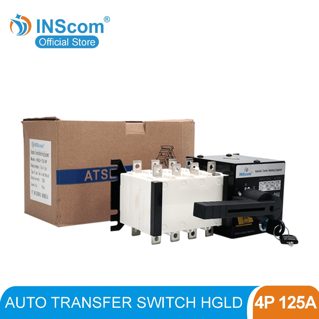 ATS 4P 125A AUTOMATIC TRANSFER SWITCH CHANGE OVER SWITCH COS OTOMATIS
