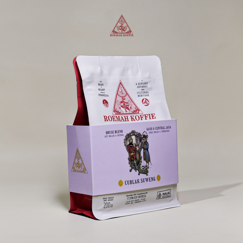

Roemah Koffie Cublak Suweng Special Blend Premium Coffee Beans Espresso Roast