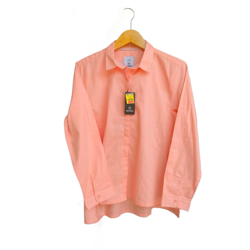 KEMEJA NEVADA, KEMEJA POLOS, KEMEJA WANITA