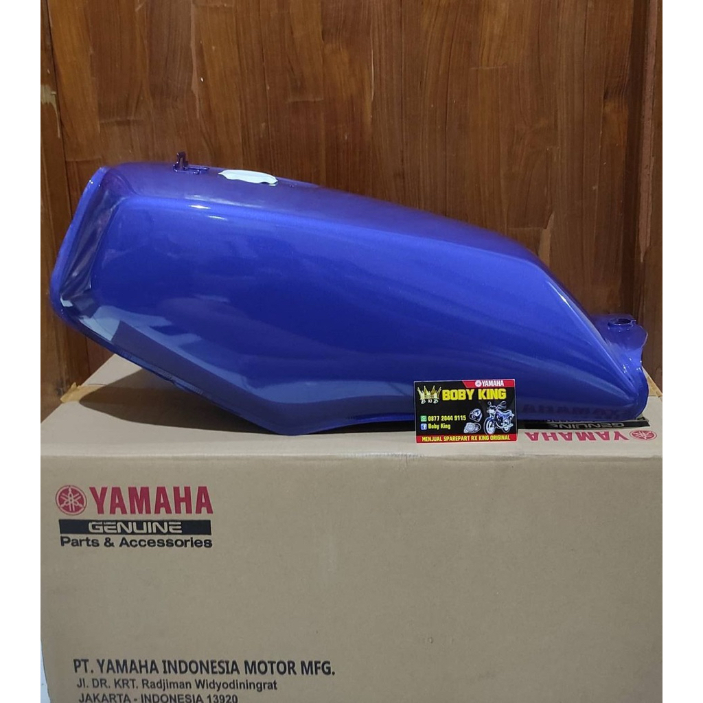TANGKI TENGKI FUEL TANK HITAM BIRU HIJAU SILVER MERAH RXKING RX KING ORIGINAL YAMAHA GENUIENE PARTS