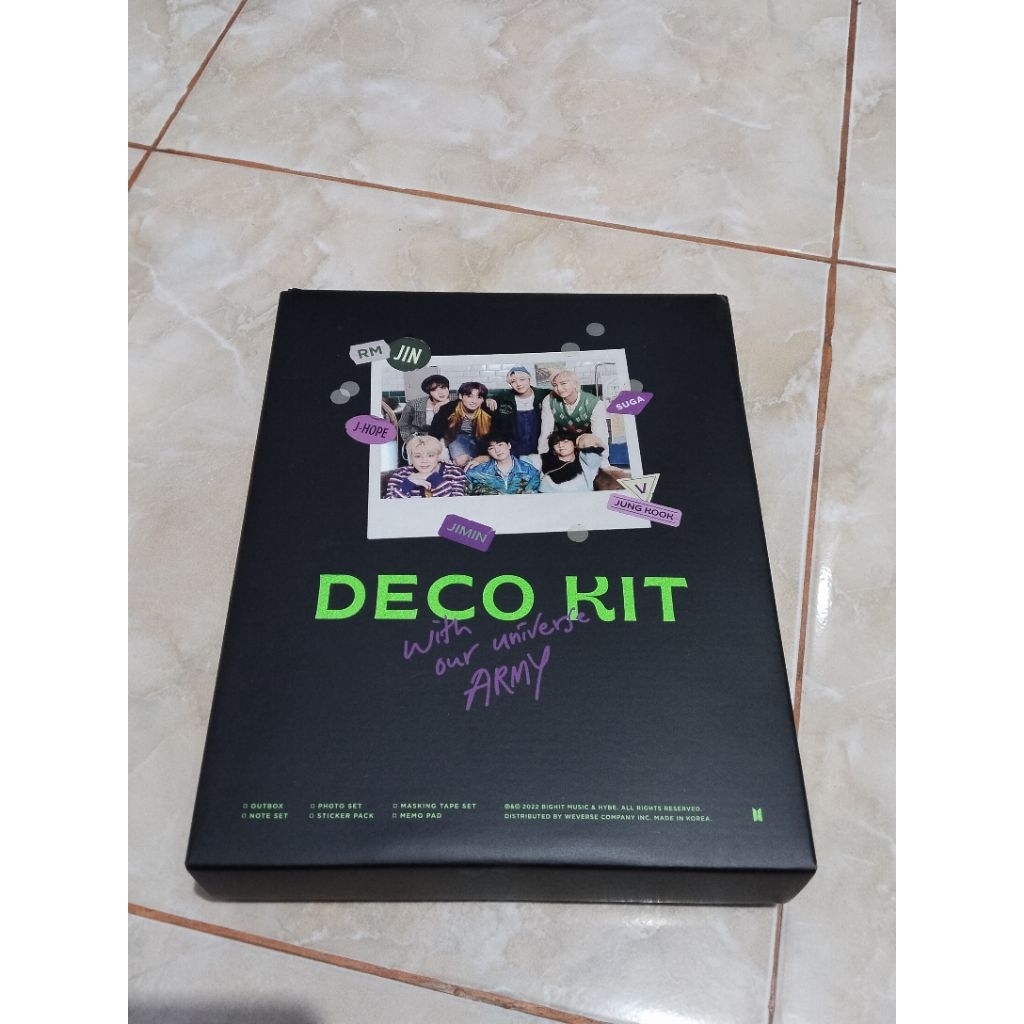 BTS DECO KIT FULLSET UNSEALED