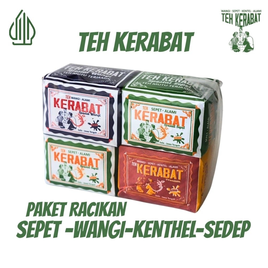 

TEH KERABAT - TEH RACIK KHAS SOLO- SEPET -WANGI-KENTHEL