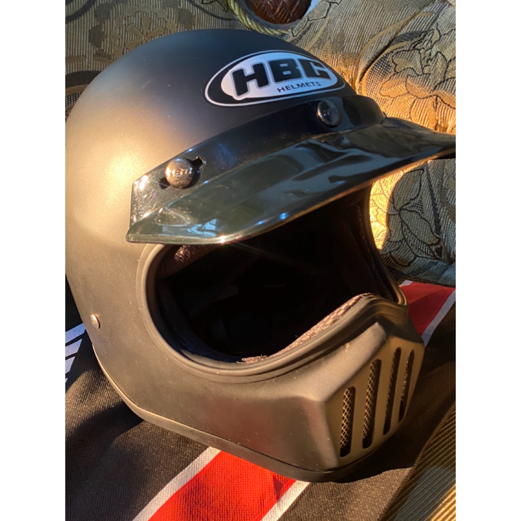 HELM HBC CAKIL HITAM DOFF - ORIGINAL