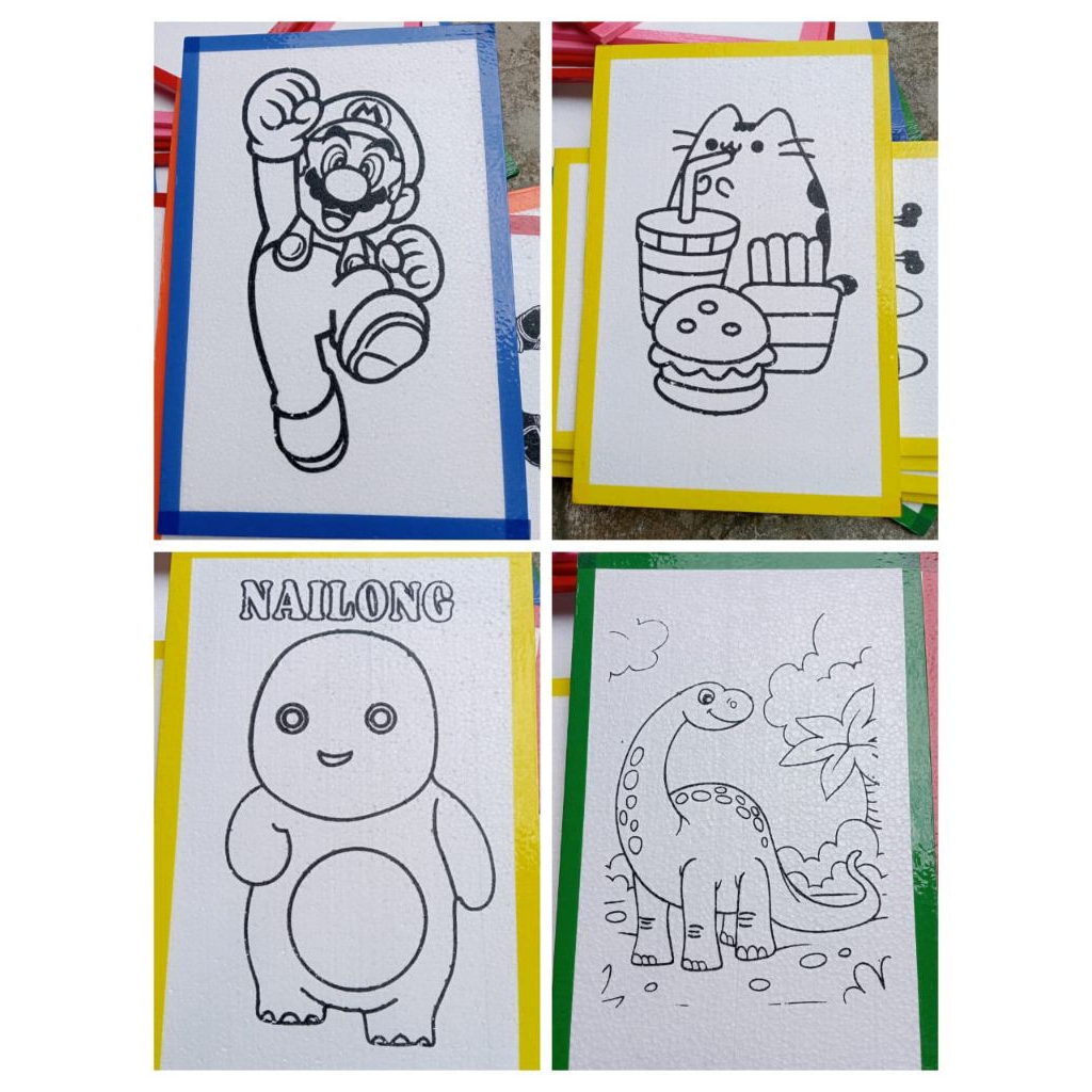 

sterofoam lukis anak bandung