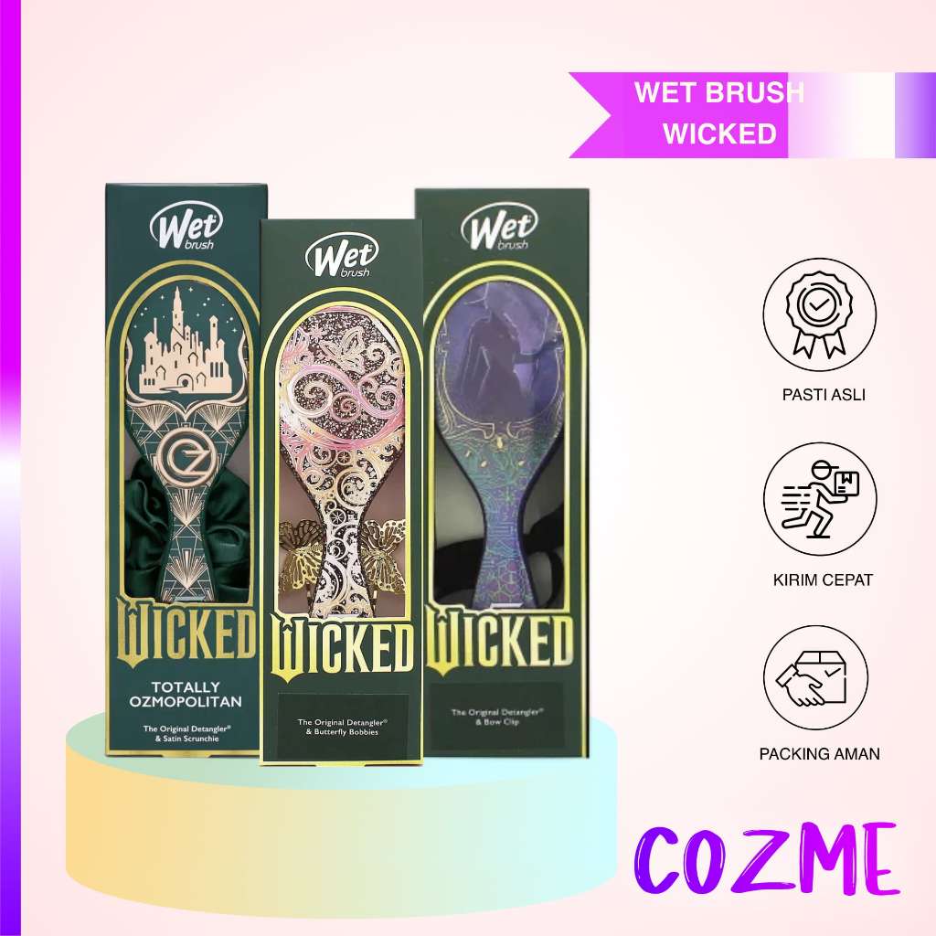 WET BRUSH Hair Detangler Wicked Series GLINDA