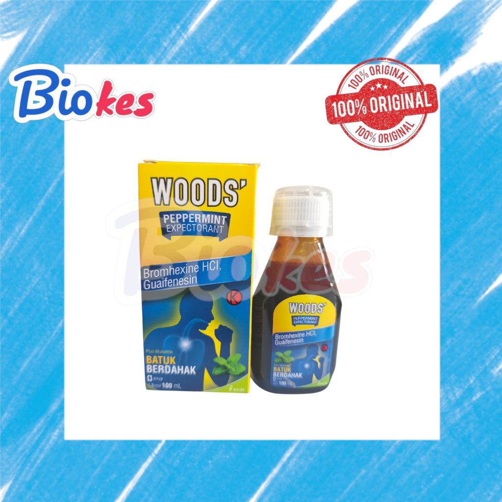WOODS EXPECTORAN SIRUP 100ML obat batuk berdahak