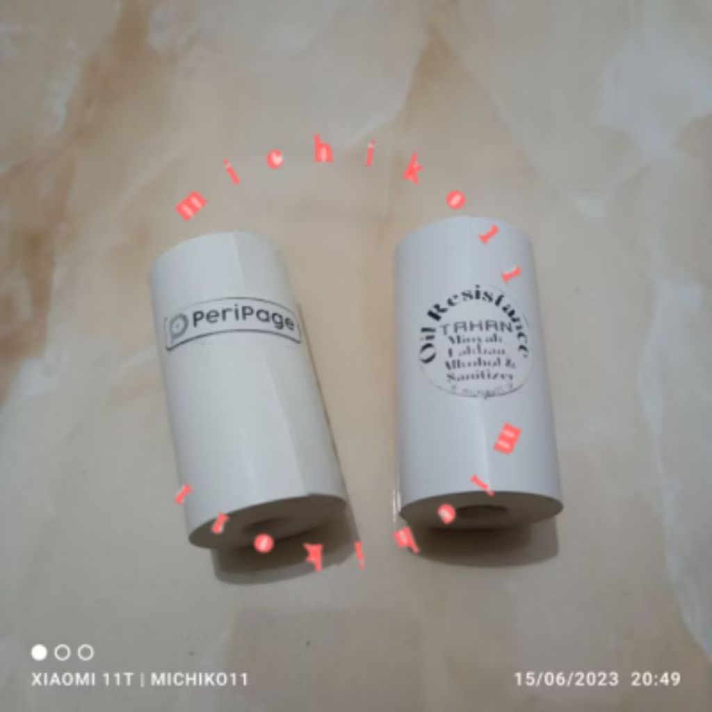

PERIPAGE Kertas dan Stiker Paper Sticker Thermal Resi