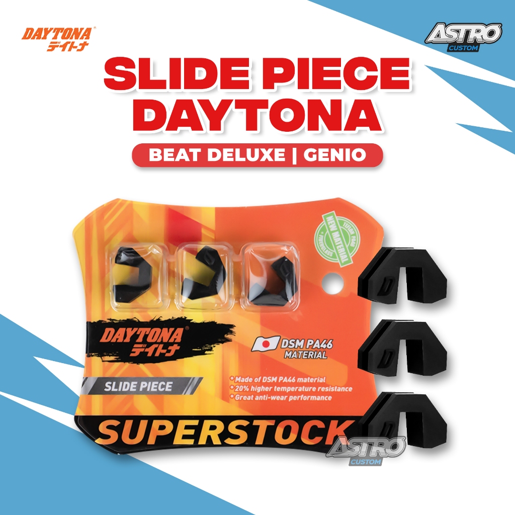 Daytona Slide Piece Genio Beat Street Deluxe New K0J 5015 Original Slider Upgrade CVT Racing