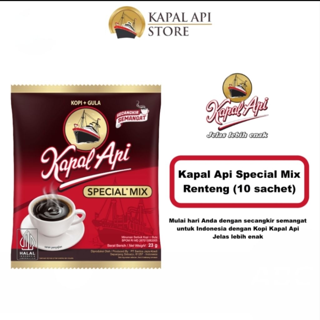 

Kopi Kapal Api Mix 23g