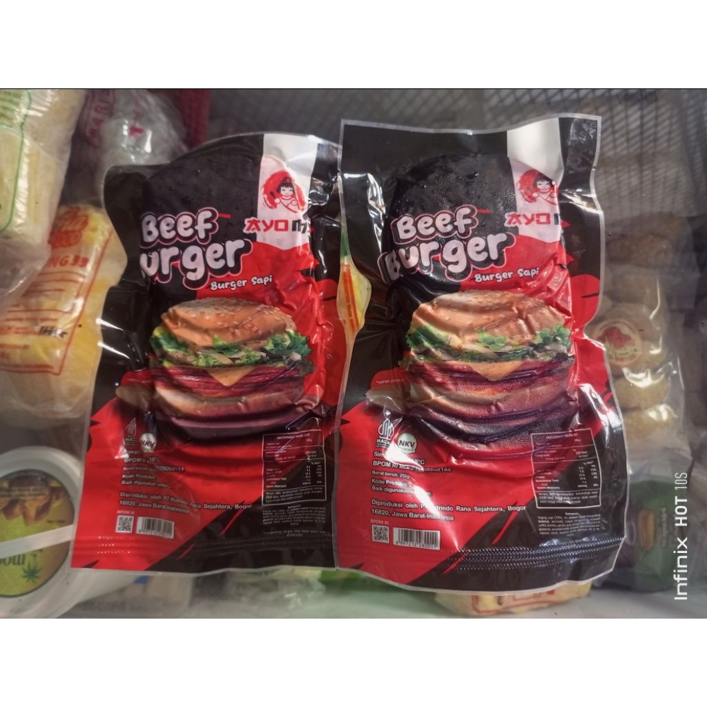 

AYOMA BERF BURGER Isi 10