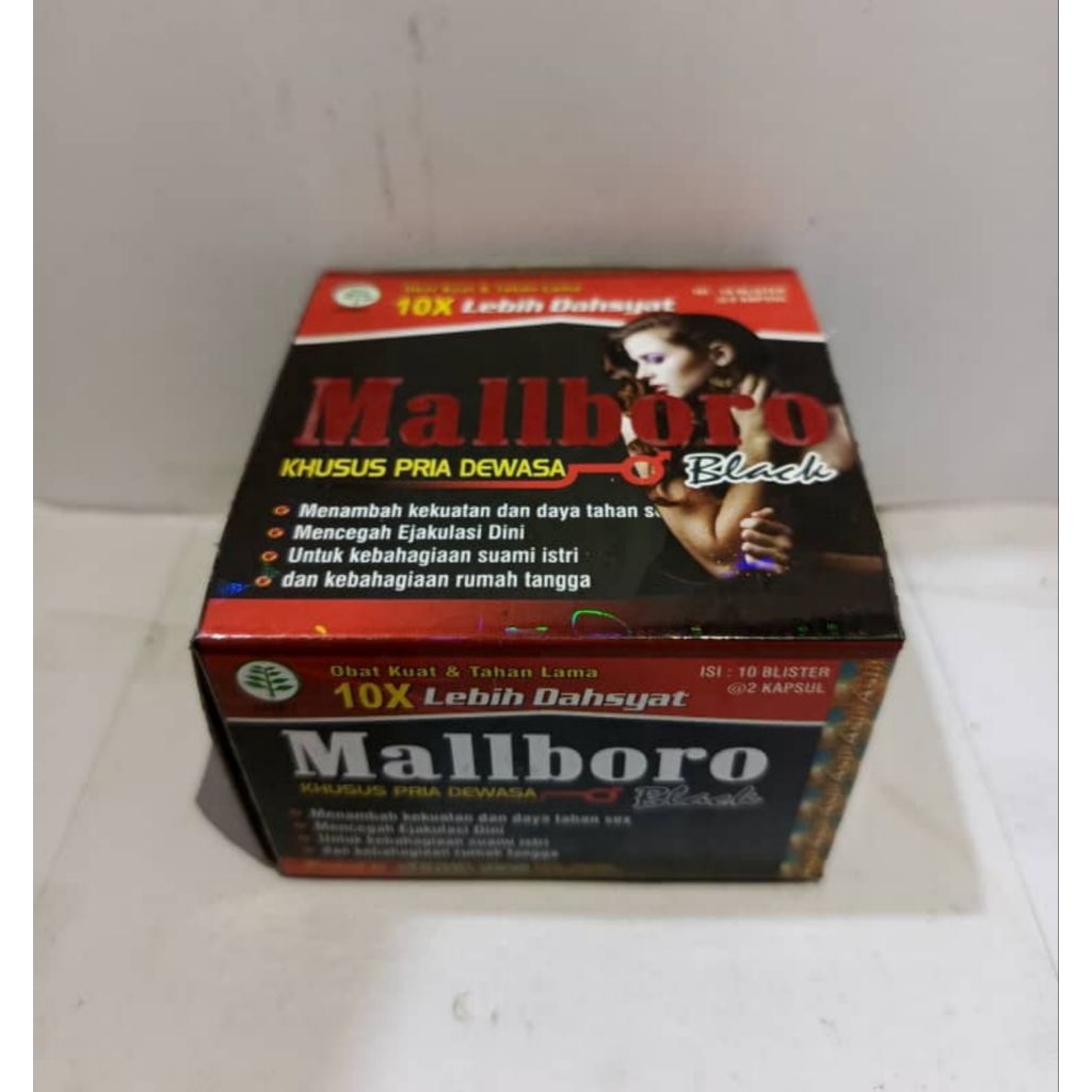 MALBORO BLACK KAPSUL ORIGINAL 100%