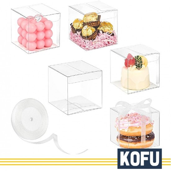 

5x5x5 Kotak Mika Transparan / Box Mika Bening / Mika boxes Packaging