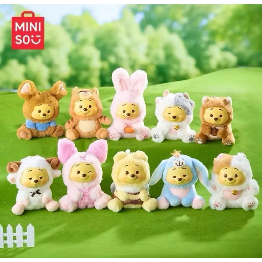 MinisoDisneyWinnieThePoohCollectionVinylDoll