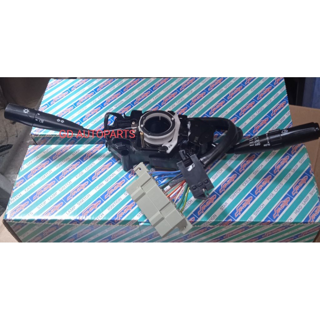 TRUN SIGNAL SAKLAR SEN TOYOTA HILUX LN80 LN85 LN90 LN106 THN 1988/ 1997 CARSHOW ASLI