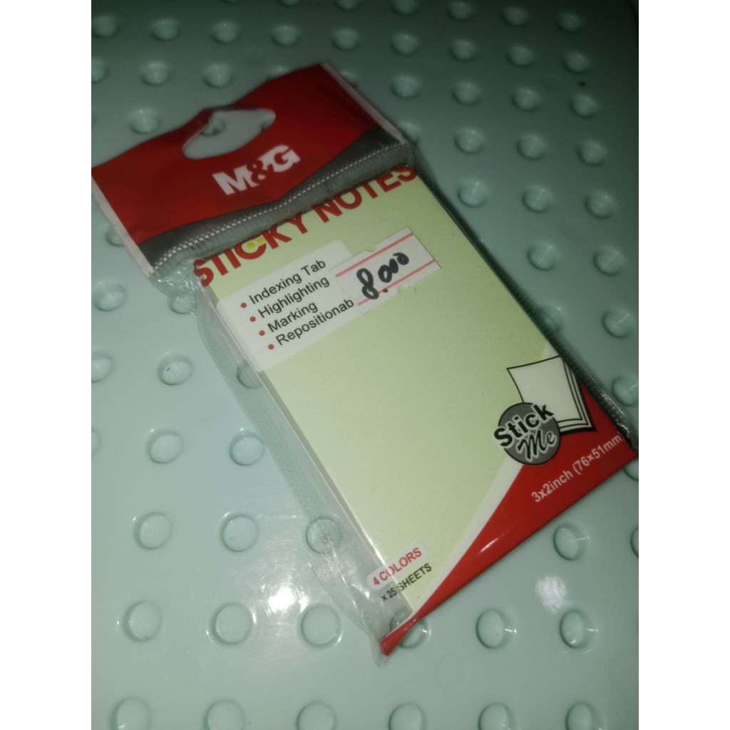 

Sticky Notes M&G 4 Warna 25 lembar