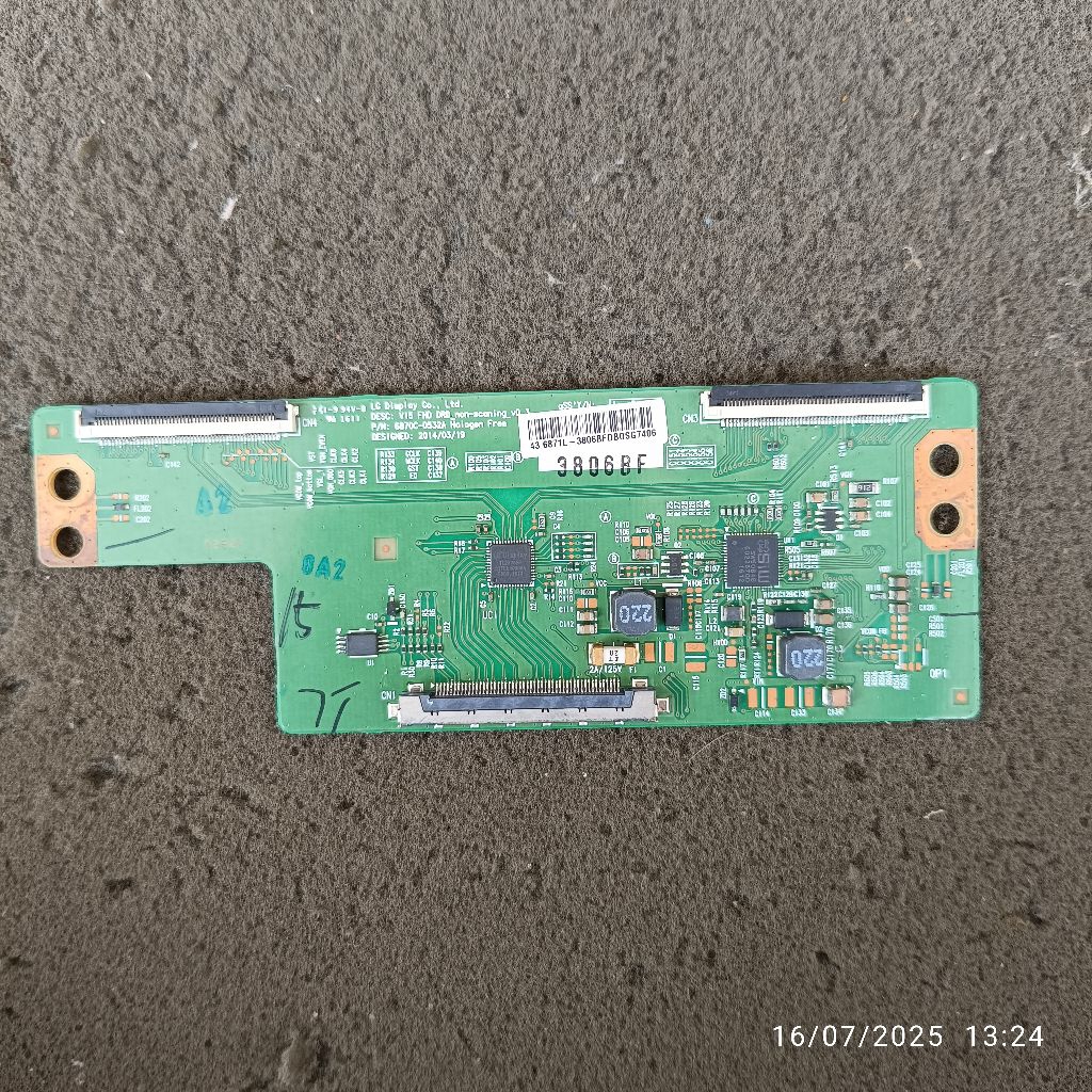 ticon tcon tikon asli cabutan led tv MITO 4231 original