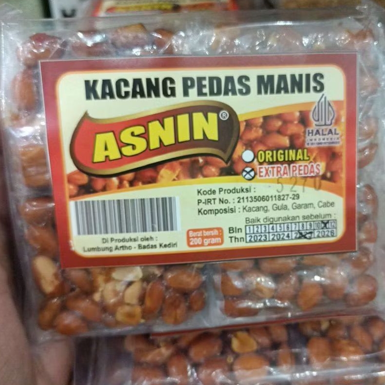 

Kacang Pedas Manis 200gr