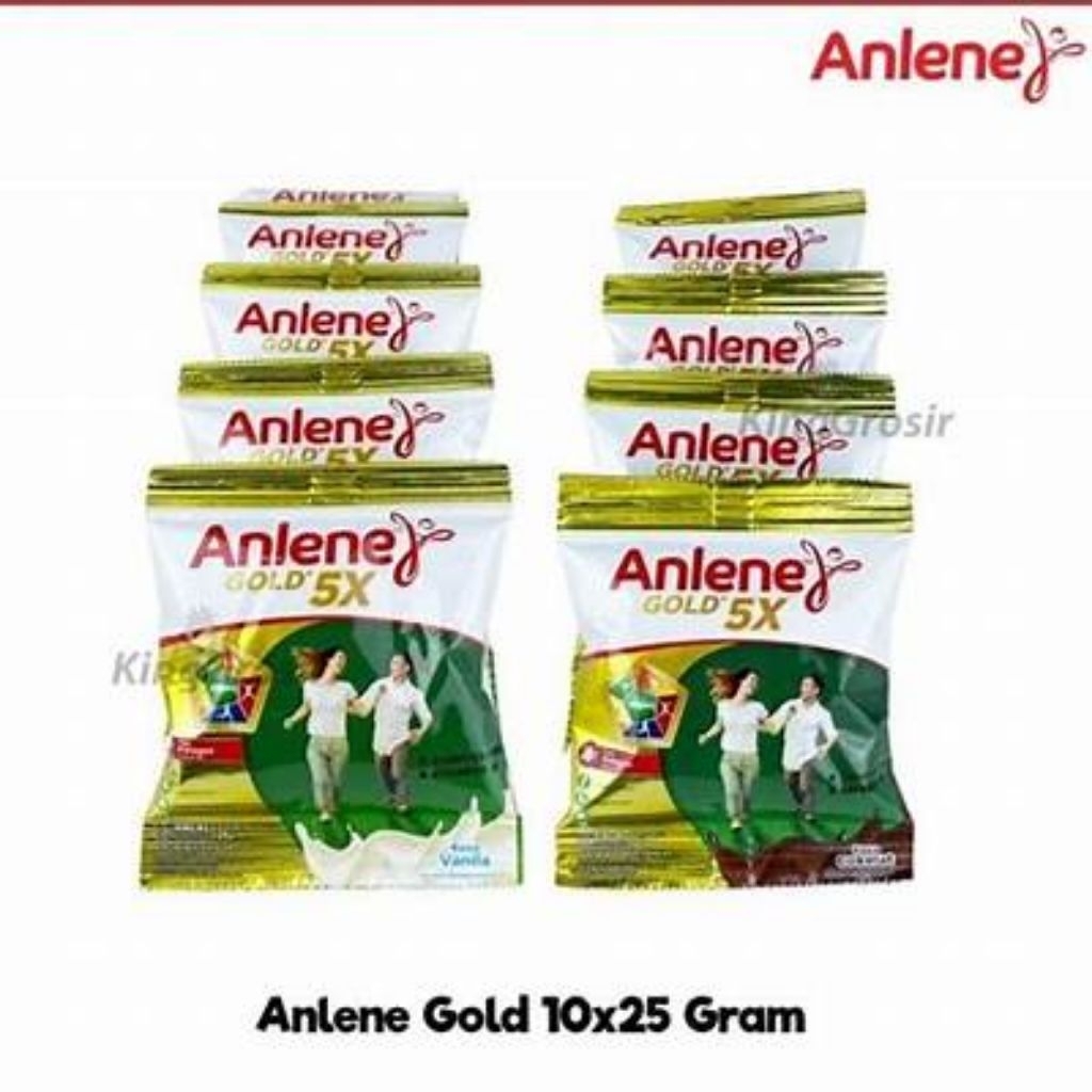 

Anlene Gold MP 25g rasa Coklat dan Vanilla 10pcs