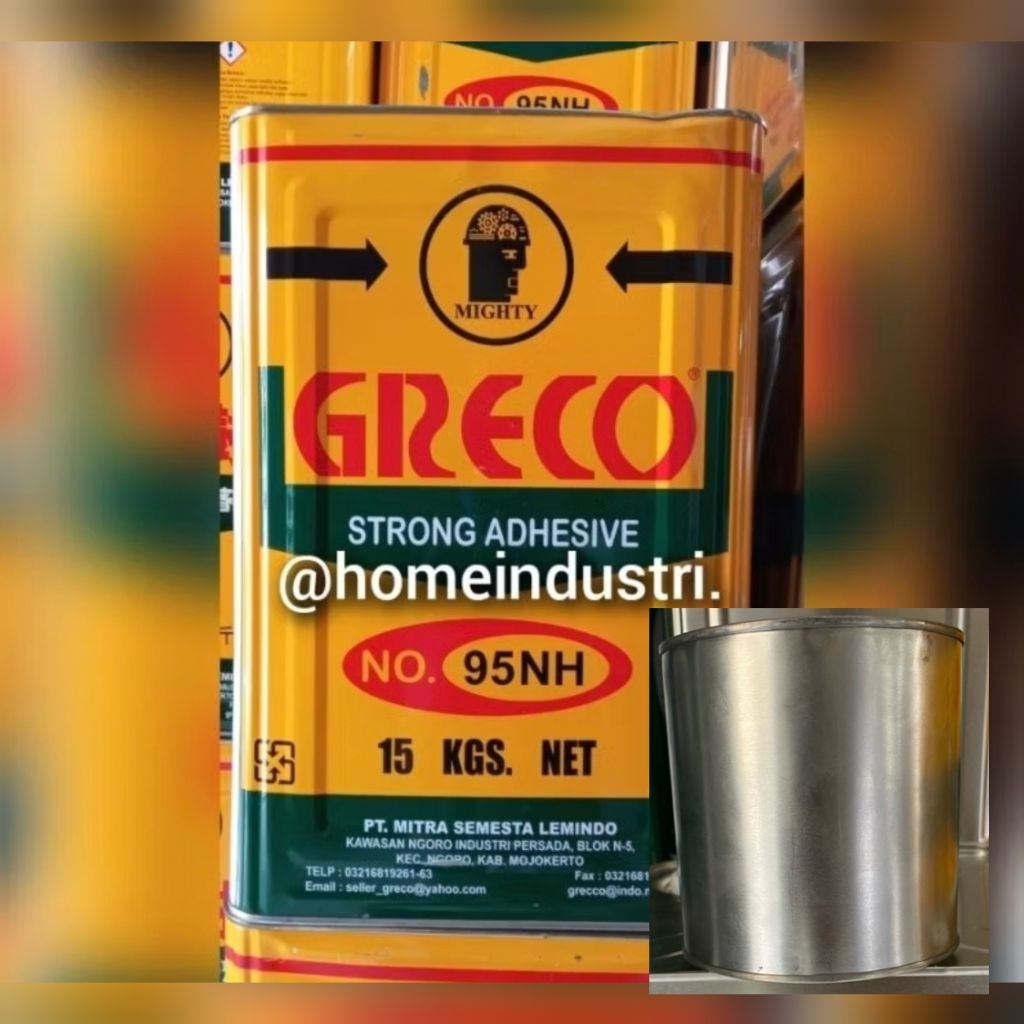 

greco 95nh ukuran 3kg 3 kaleng polos