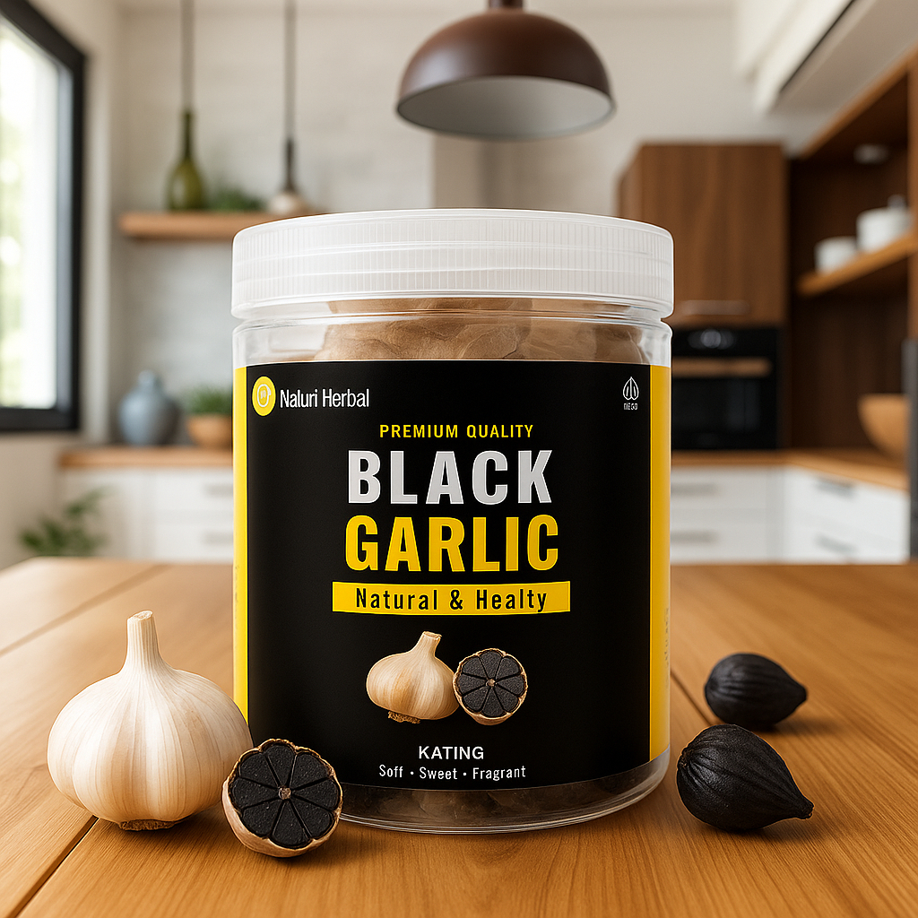 

Black Garlic Bawang Kating Hitam Premium 250Gram | Black Garlic Bawang Putih Hitam Alami | Black Garlic Bawang Hitam Tanpa Pengawet meningkatkan stamina
