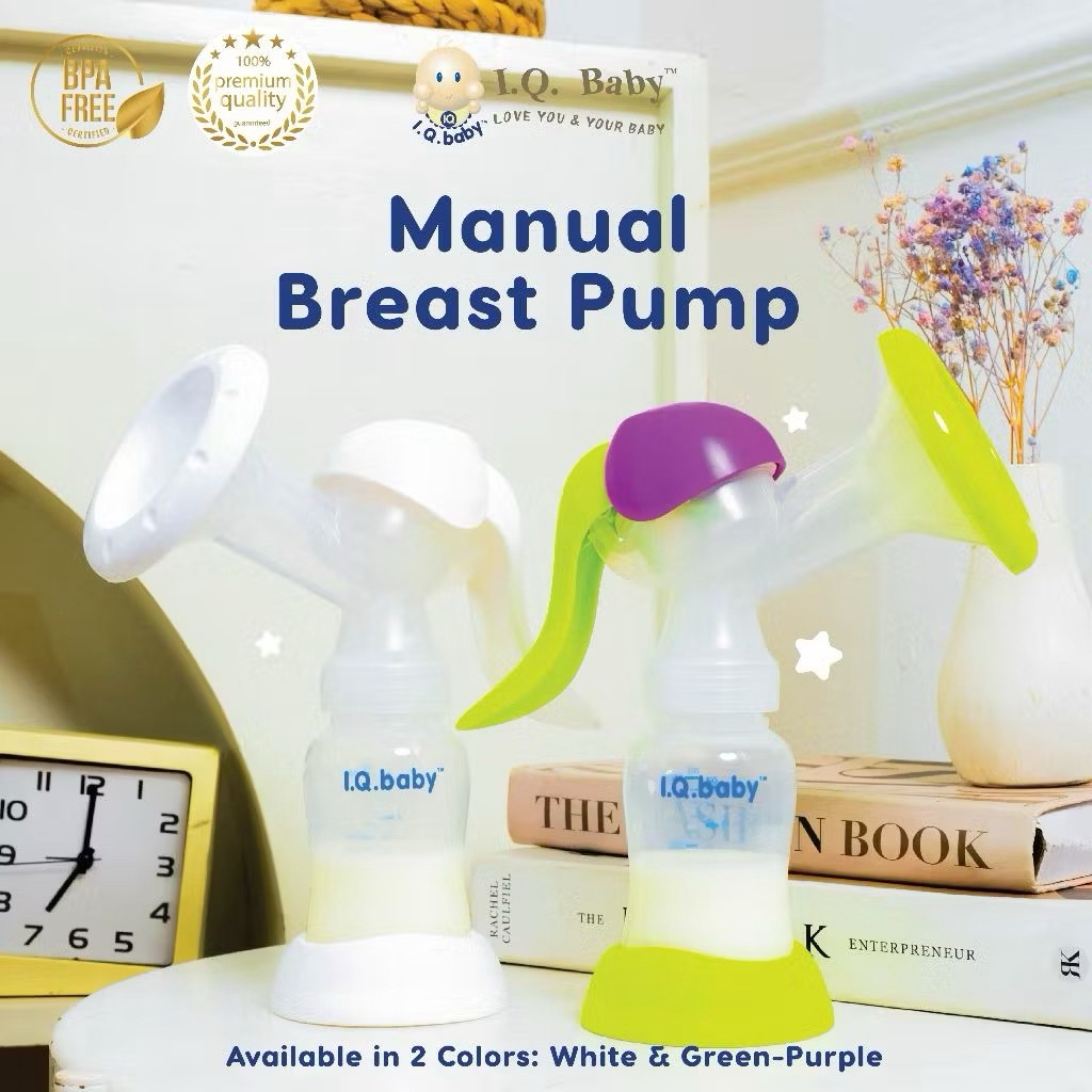 I.Q. BABY Pompa ASI Manual - Manual Breast Pump | Breast Pump Manual | Pumping ASI Manual | Pumping 