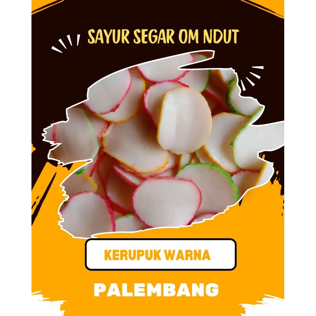 

KERUPUK WARNA WARNI MENTAH - INSTAN PALEMBANG