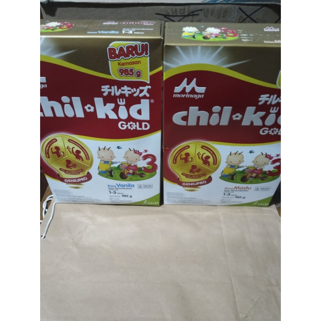

chilkid Gold usia 1-3 tahun rasa madu 985gram exp Oktober-desember 2026