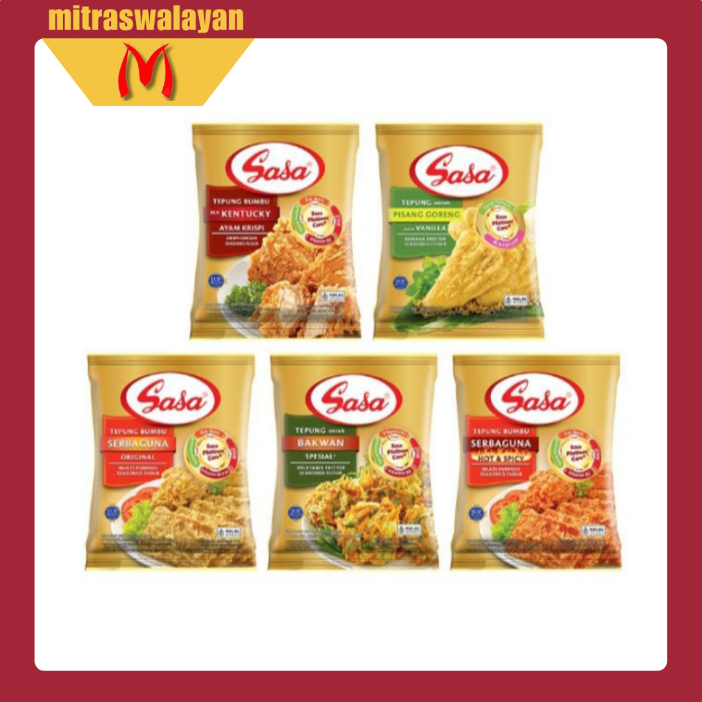 

SASA Tepung Bumbu Serbaguna Kemasan Ekonomis 70 gr