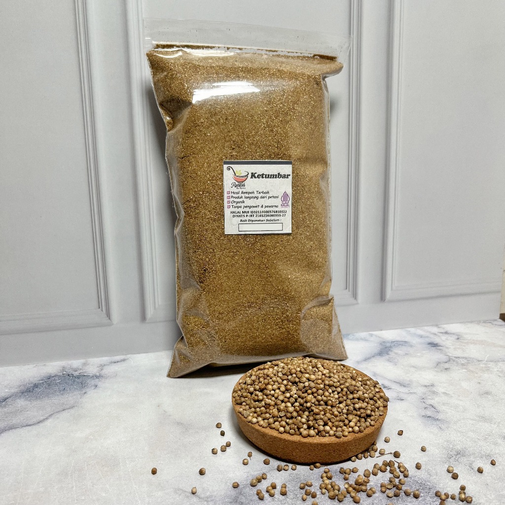 

Biji Ketumbar Bubuk - Berat 500 Gram - Rempah Bu Risma