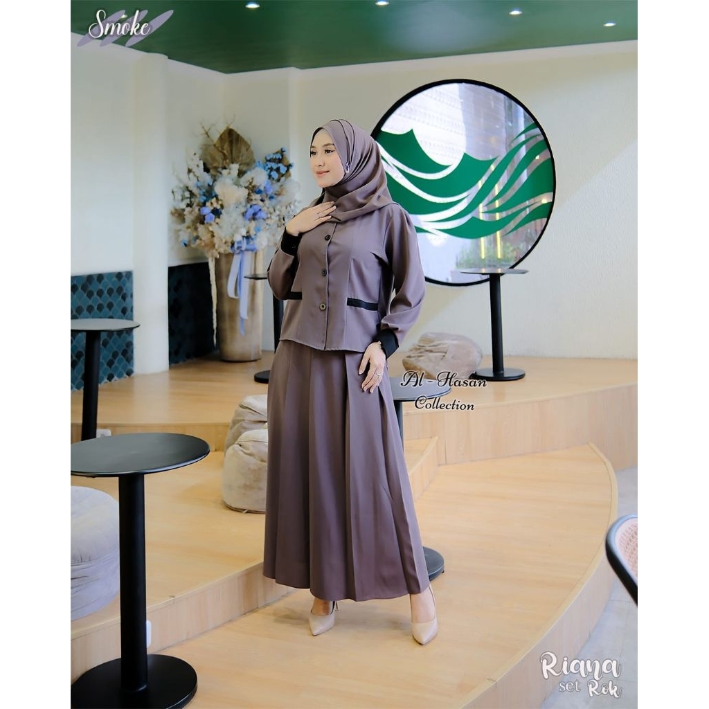 RIANA RAISHA NAOMI SET ROK ORY AL HASAN/SETROK NAOMI 2IN1/SETELAN ROK WANITA ORY AL HASAN/SETROK VIR