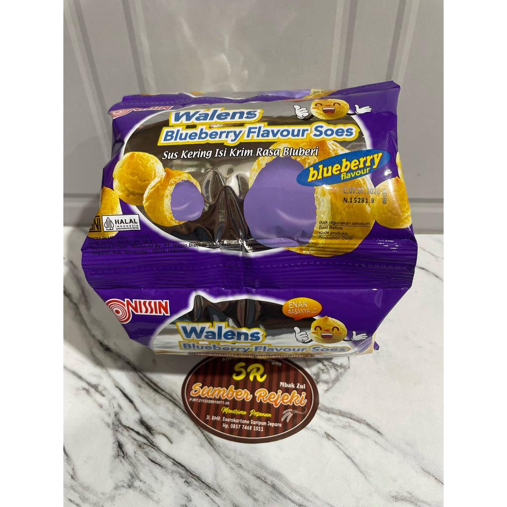

WALENS BLUEBERRY FLAVOUR SOES ISI 10pcs