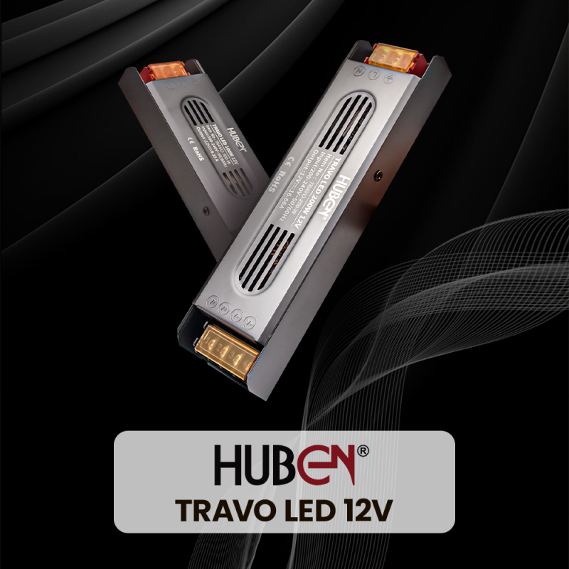 Power Supply 12V 100W Huben - Travo LED Strip 12V Adaptor Lampu