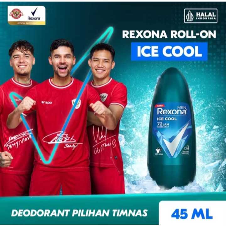 REXONA Men Roll On Deodorant Ice Cool / Rexona Men Ice Cool