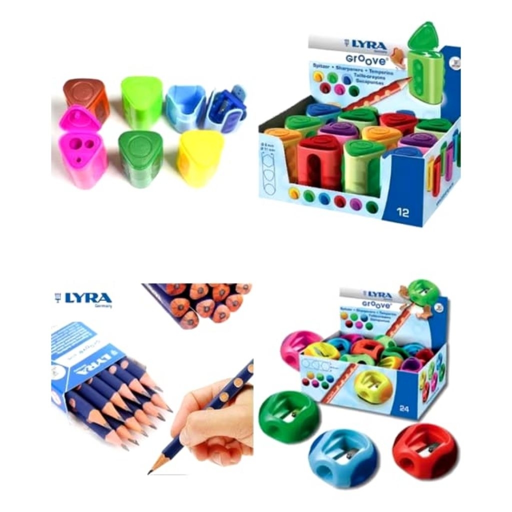 

LYRA GROOVE JUMBO SLIM TRIANGULAR PENCIL PENSIL SEGITIGA BELAJAR MENULIS