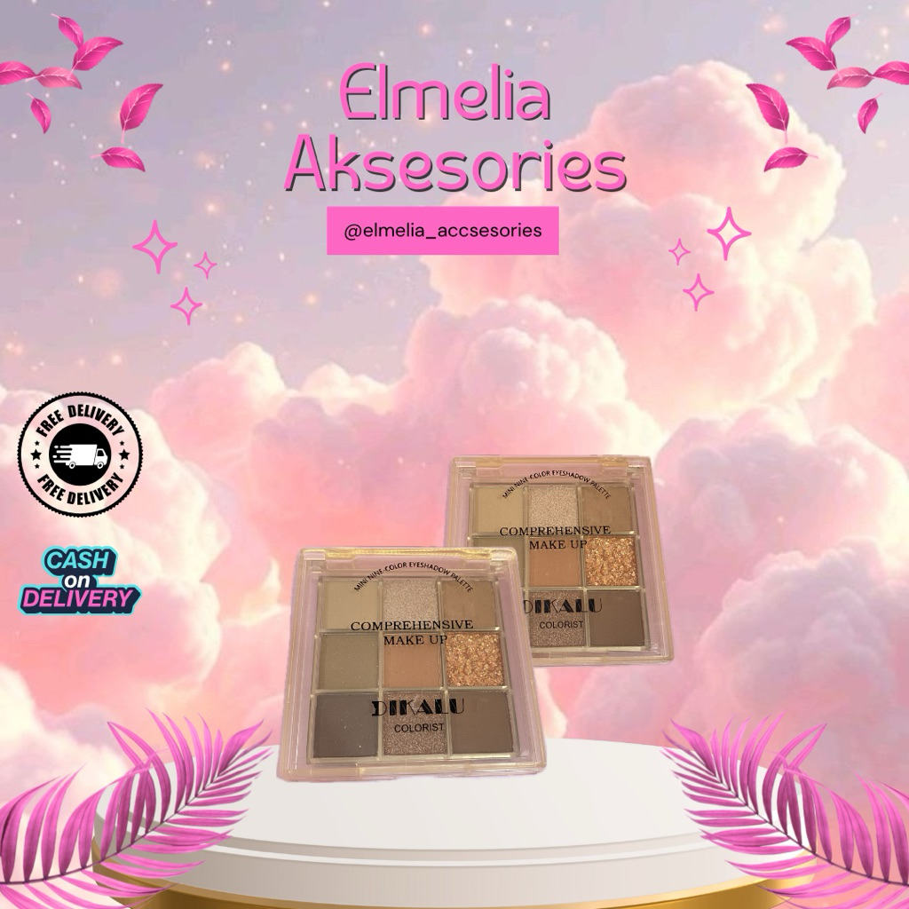Eyeshadow Dikalu Comprehensive Make Up