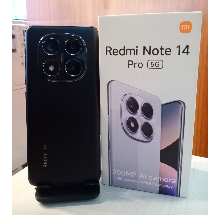 Redmi Note 14 Pro 5G 8/256GB Second Resmi Berkualitas