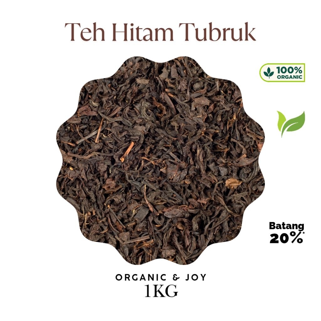 

1kg Teh Hitam Tubruk / Black Tea Local