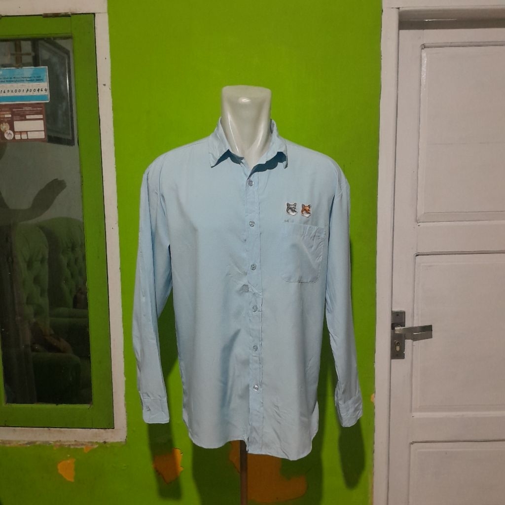kemeja maison kitsune