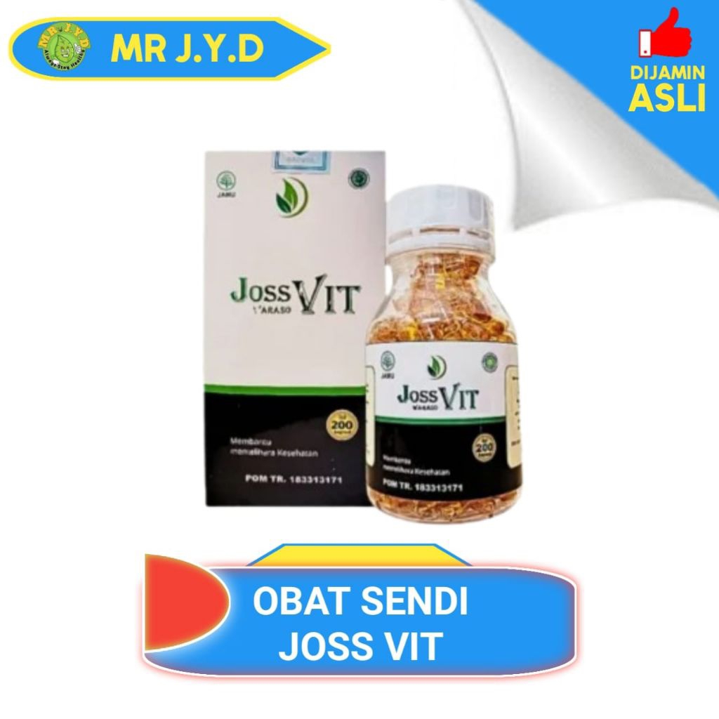 Joss vit Ecer isi 30 Kapsul Obat Herbal Diabets, Penurun Gula Darah, dan Asam Urat