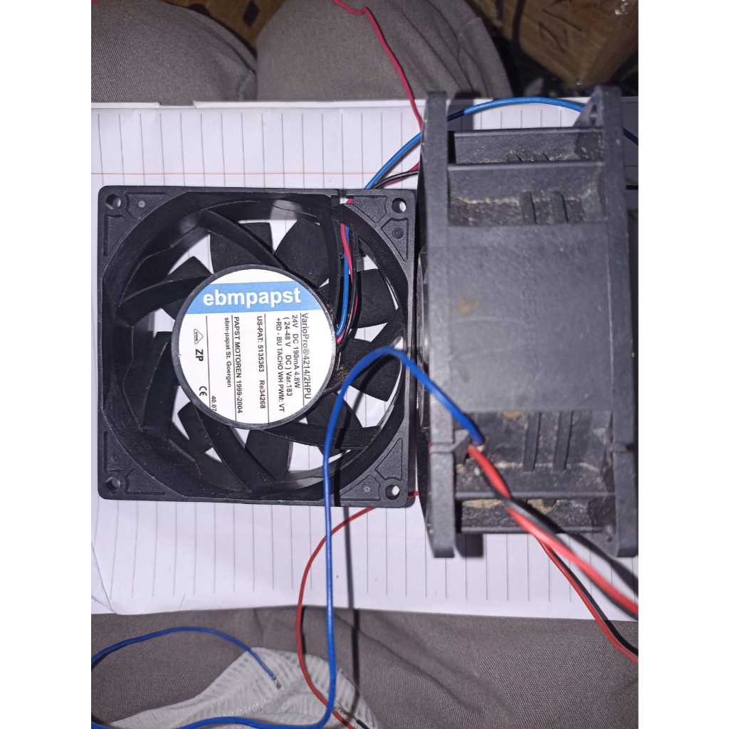 Kipas DC / Fan DC Tebal 9x9 Ebmpapst Ball Bearing