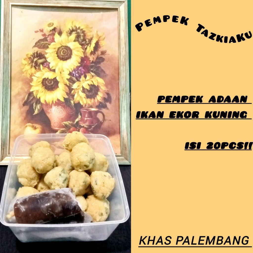 Pempek Adaan Ikan Ekor Kuning isi 20pcs LEBIH HEMAT!!