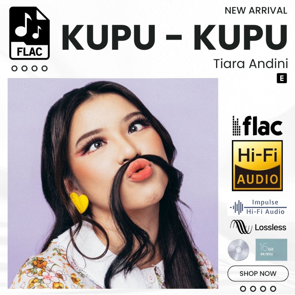 Kupu - Kupu Tiara Andini Album lagu FLAC Hi-Fi Lossless 16bit 44.1kHz