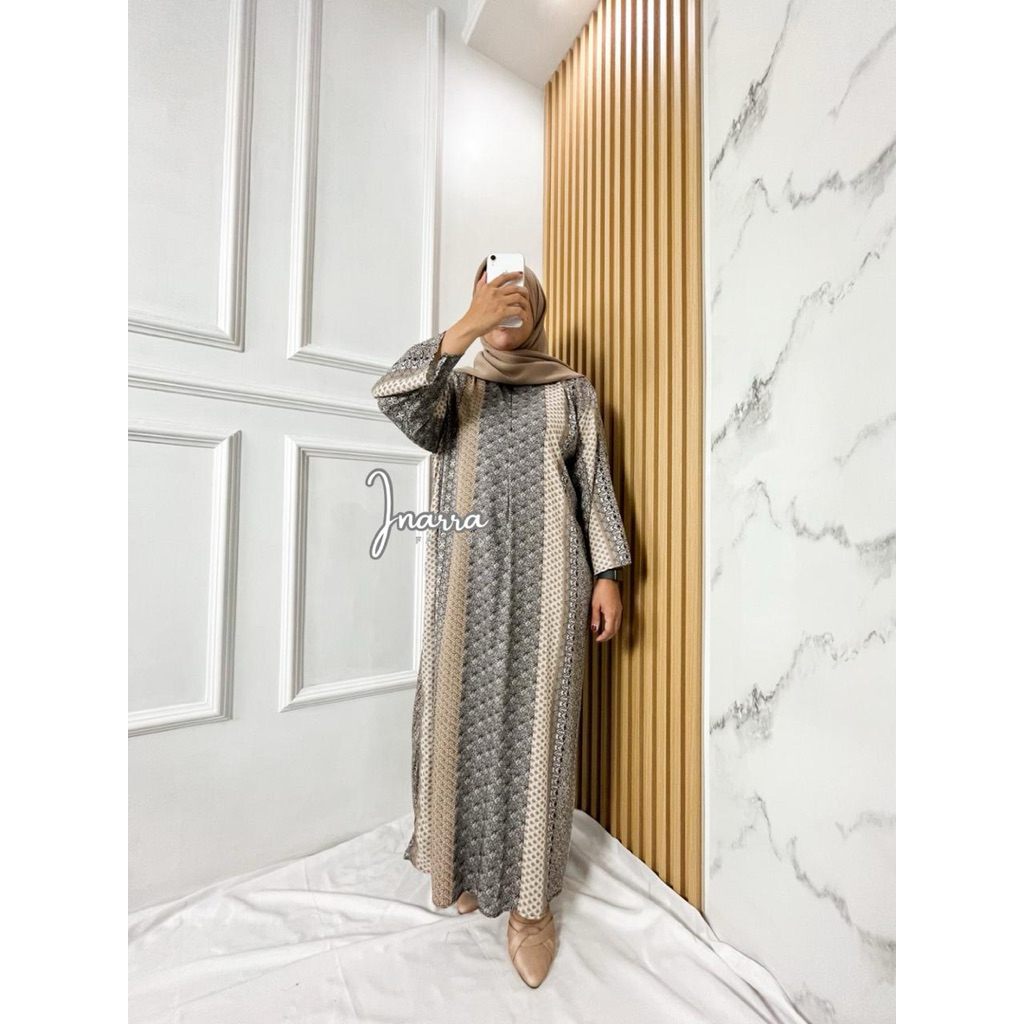 INARA Daster Kekinian Lengan 3/4 Bahan Rayon GRADE A/Daster Rayon Premium LD 120
