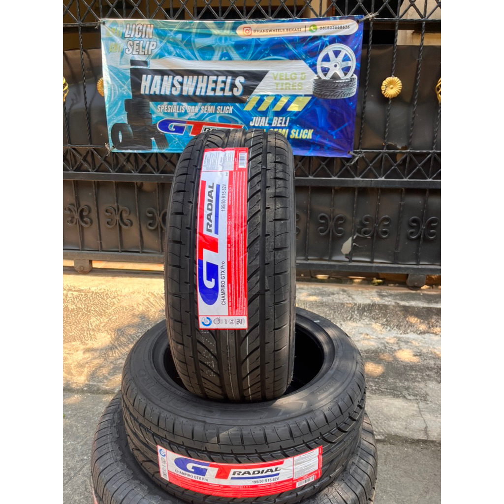 Ban mobil Gt radial Gtxpro ukuran 195 50 R15