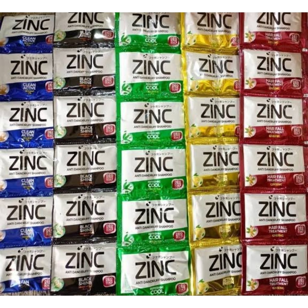 SHAMPO ZINC SACHET 1 RENCENG | SAMPO ZINC SACHET