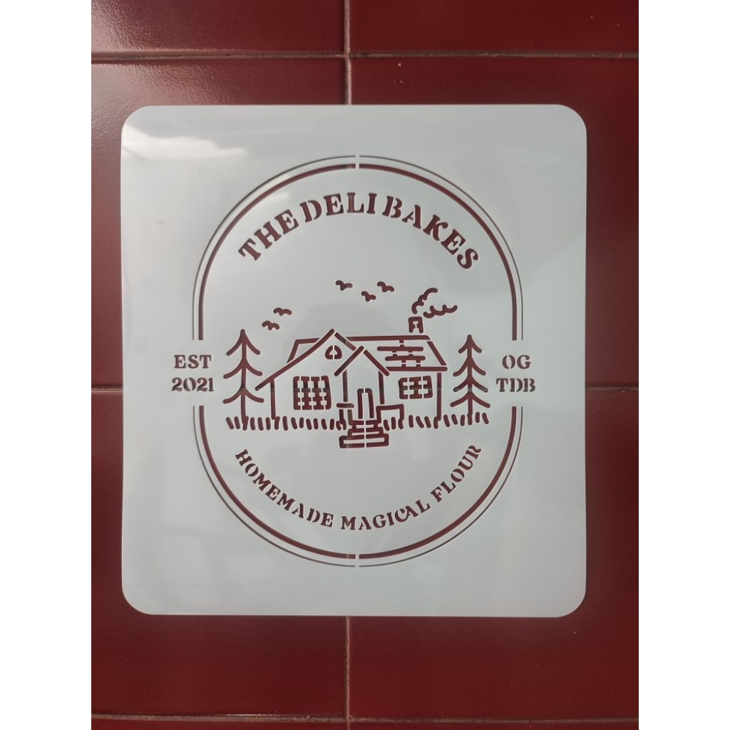 

Custom Stencil sesuai keinginan