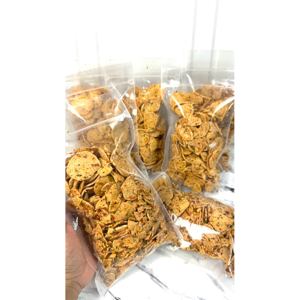 

Basreng Pedas Daun Jeruk 120gr