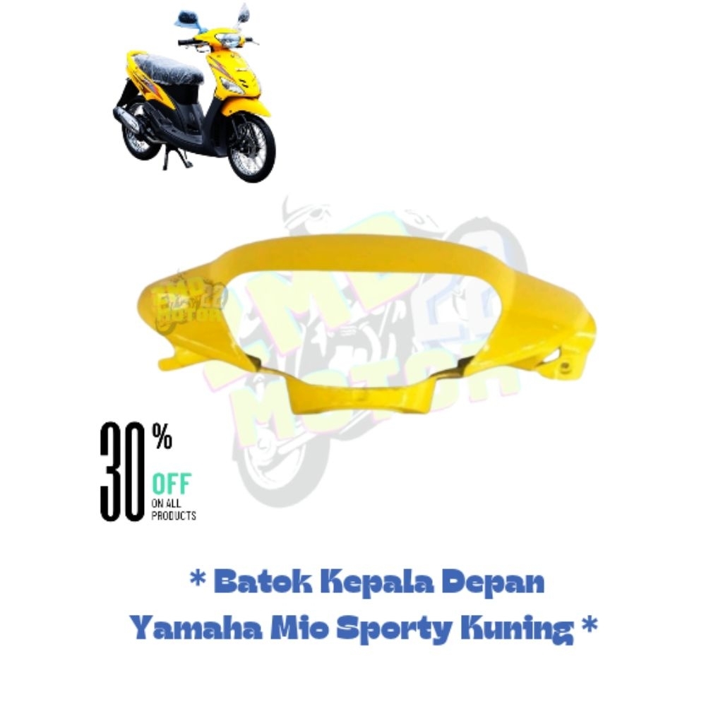 BATOK KEPALA DEPAN YAMAHA MIO SPORTY MIO LAMA KUNING // BATOK DEPAN MIO SPORTY