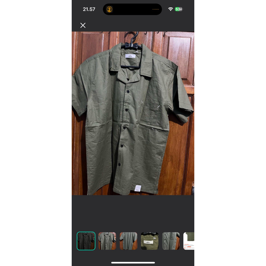 Taka Craft Mechanic Shirt Olive