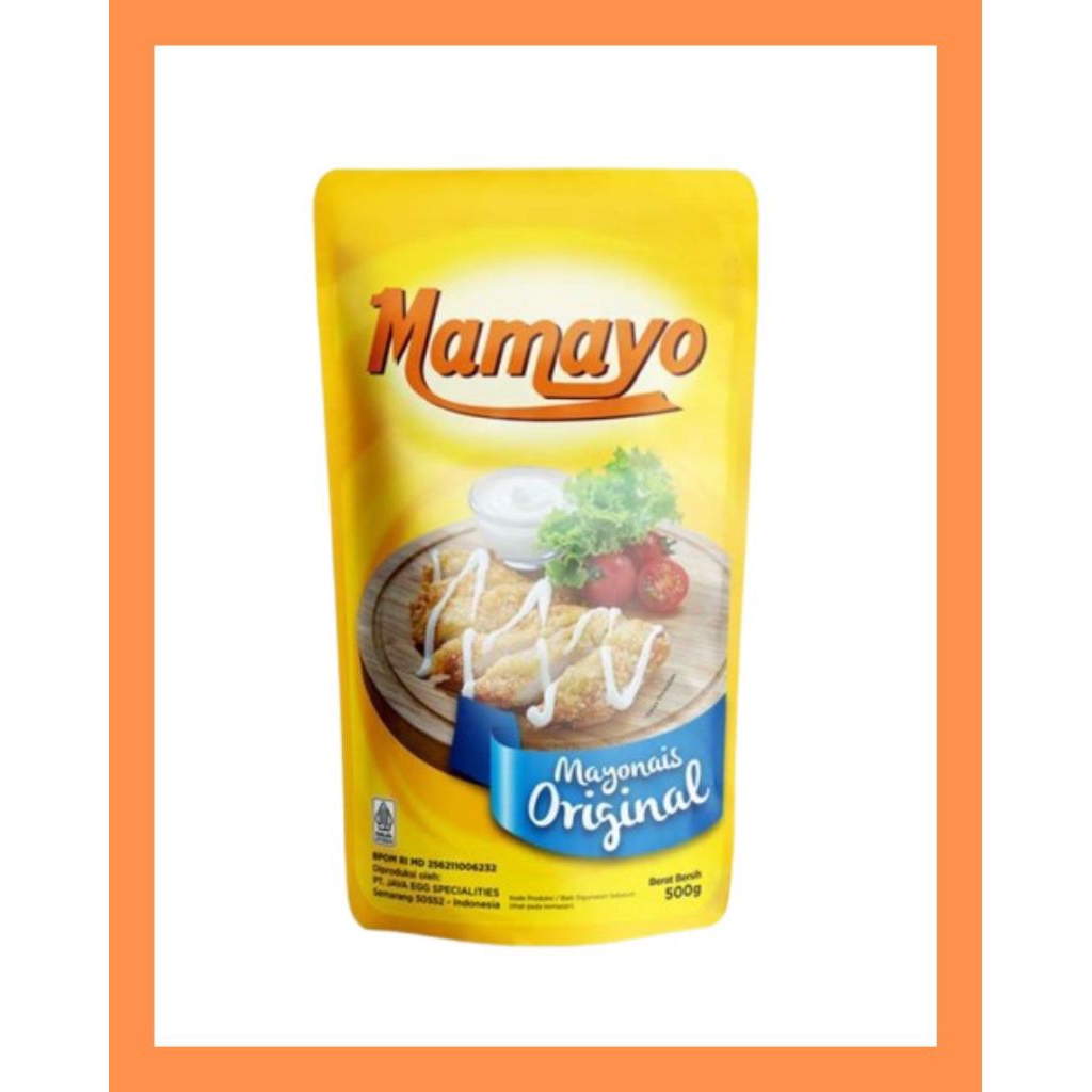 

Mamayo Mayonaise Original 500gr - Mayo - Mayonais